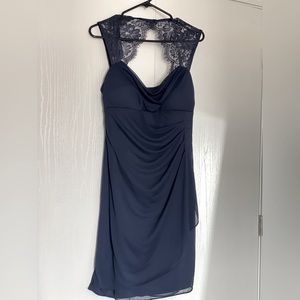Scarlet brand dress. Color is navy. Size 12. NWOT
